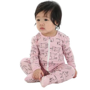 Silkberry  Footed Bamboo Sleeper-NB-3 month